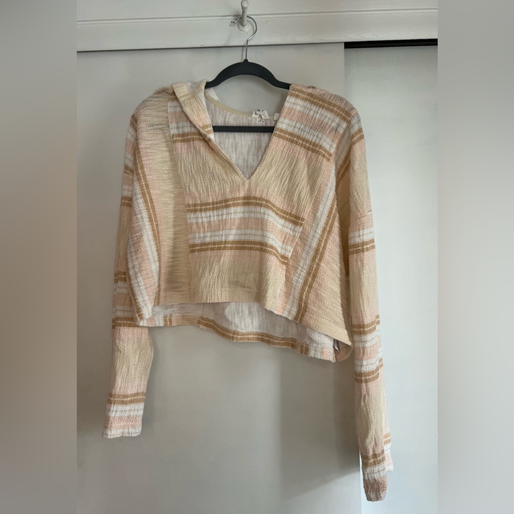 Roxy Todos Santos Poncho Style Hoodie, size medium